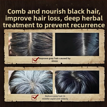 Χτένα για ανάπτυξη μαλλιών και μασάζ τριχωτού με μέταλλο, μάρκα Other Homes, Άνοιξη 2025