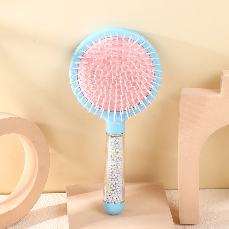 Yinli пластмасов гребен за масаж на скалпа и стилизиране на косата, с въздушна възглавница, дизайн с анимационен мотив