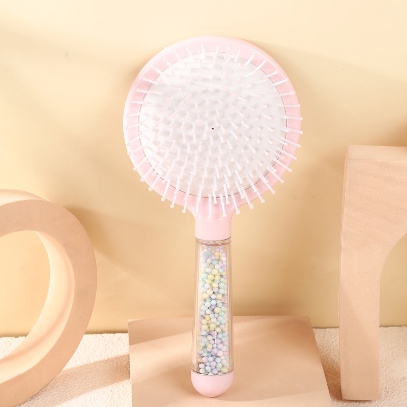 Yinli пластмасов гребен за масаж на скалпа и стилизиране на косата, с въздушна възглавница, дизайн с анимационен мотив