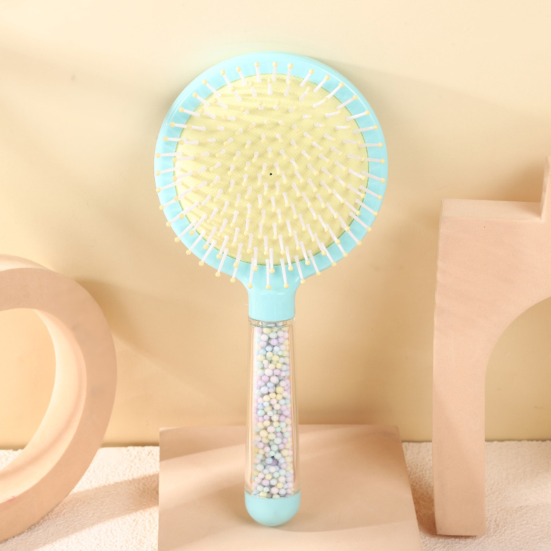 Yinli пластмасов гребен за масаж на скалпа и стилизиране на косата, с въздушна възглавница, дизайн с анимационен мотив