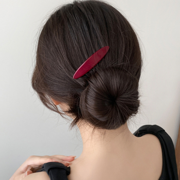 Αξεσουάρ μαλλιών από ανάμικτα υλικά - Γεωμετρικό κλιπ μαλλιών, χειροποίητο, μαζική συσκευασία