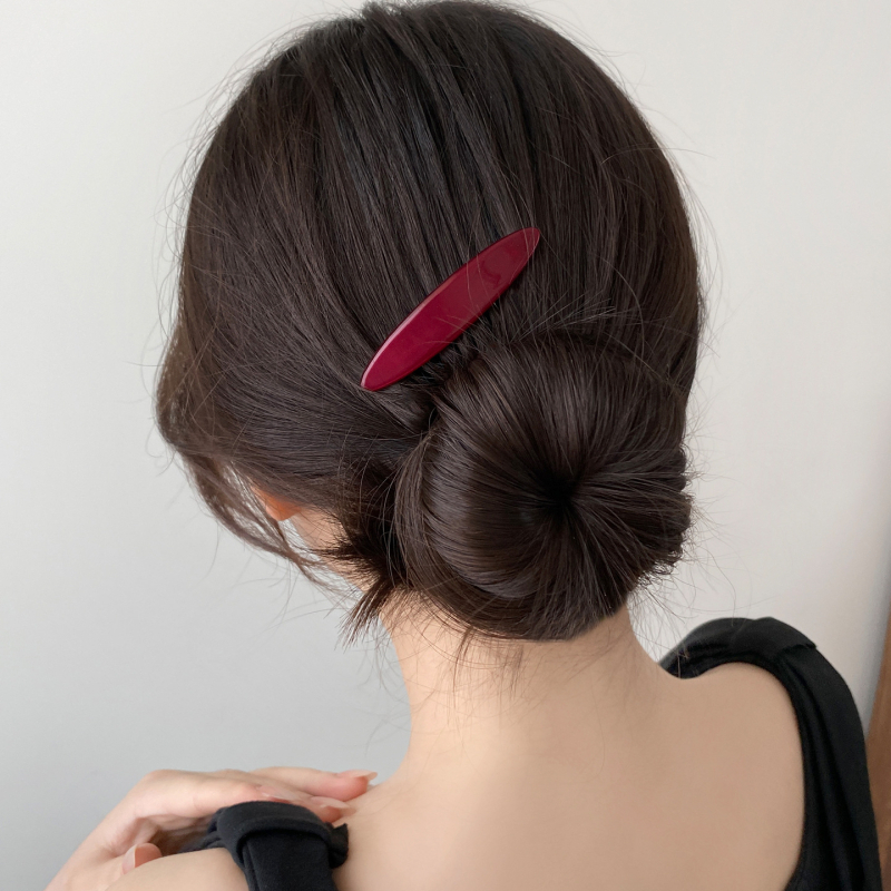 Αξεσουάρ μαλλιών από ανάμικτα υλικά - Γεωμετρικό κλιπ μαλλιών, χειροποίητο, μαζική συσκευασία