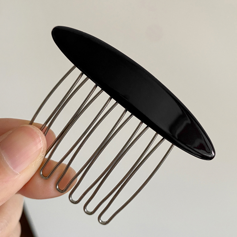 Αξεσουάρ μαλλιών από ανάμικτα υλικά - Γεωμετρικό κλιπ μαλλιών, χειροποίητο, μαζική συσκευασία