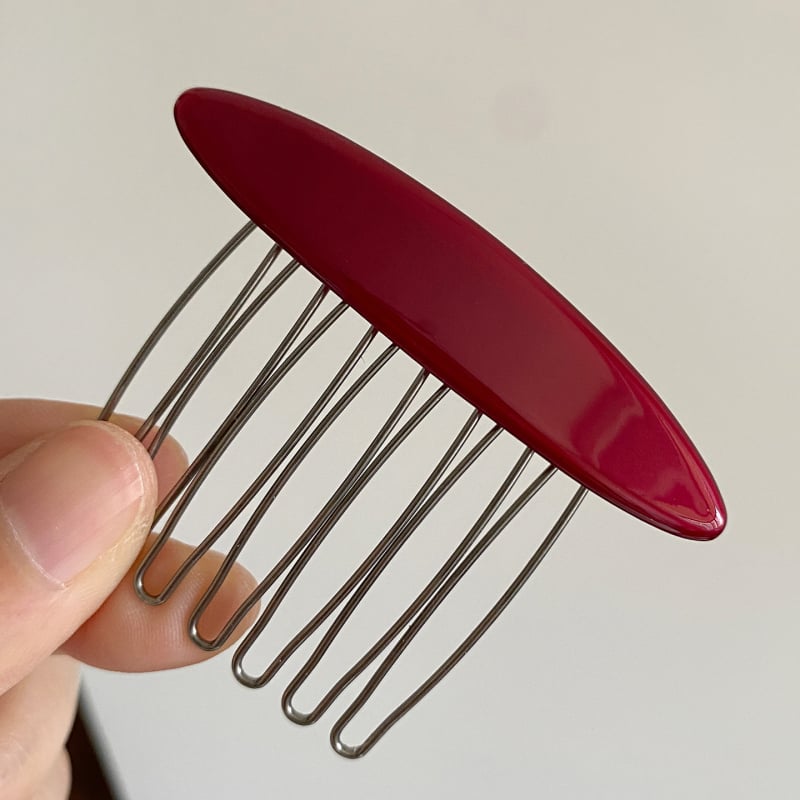 Αξεσουάρ μαλλιών από ανάμικτα υλικά - Γεωμετρικό κλιπ μαλλιών, χειροποίητο, μαζική συσκευασία