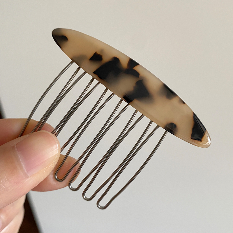 Αξεσουάρ μαλλιών από ανάμικτα υλικά - Γεωμετρικό κλιπ μαλλιών, χειροποίητο, μαζική συσκευασία