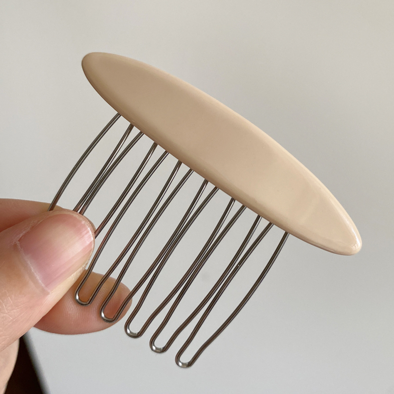 Αξεσουάρ μαλλιών από ανάμικτα υλικά - Γεωμετρικό κλιπ μαλλιών, χειροποίητο, μαζική συσκευασία