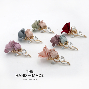 Брошка флорална композиция – стил Япония и Южна Корея; Материал: Друг; Година/Сезон: Лято 2020