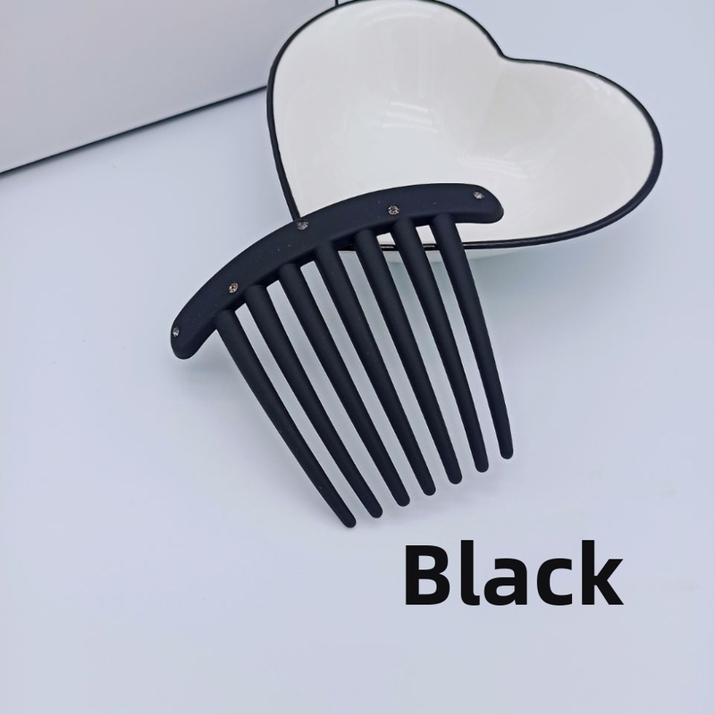 Χτένα μαλλιών με σχήμα U, υλικό PC, ματ φινίρισμα, αντιολισθητικό, κορεάτικο στυλ
