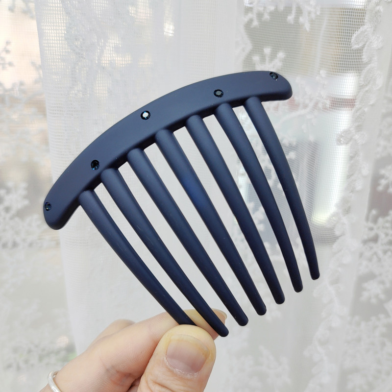 Χτένα μαλλιών με σχήμα U, υλικό PC, ματ φινίρισμα, αντιολισθητικό, κορεάτικο στυλ