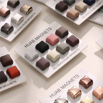 Магнитна закопчалка за глава за шал, сплав Gratiry, електроплакирана, унисекс декоративна брошка