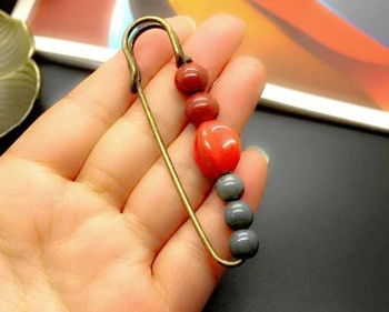 Ρετρό κεραμική καρφίτσα, χειροποίητη, unisex, σε σειρά All-Match, κατάλληλη για πουλόβερ, καρντιγάν και παλτό