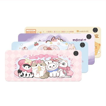 Padă de încălzire pentru mouse, alimentare la 220V, 85W, disipare a căldurii cu placă de aluminiu, suprafață din piele, control al temperaturii pe mai multe trepte, temporizator automat