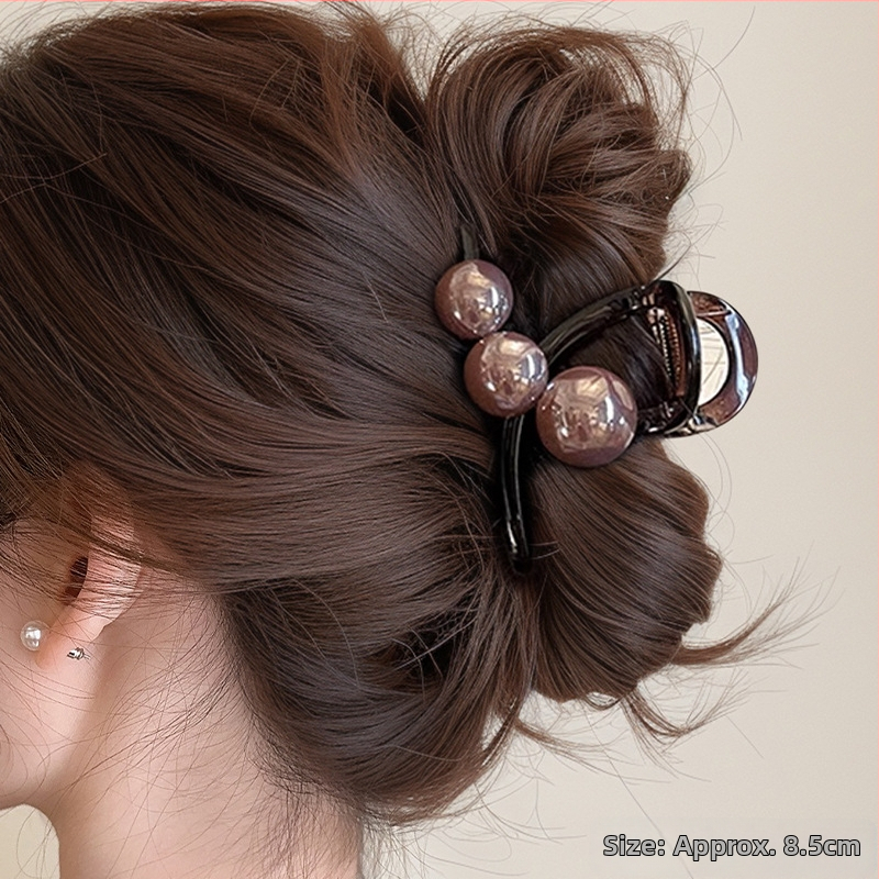 Cápás hajcsat Zhiyi, akril, kézzel készített, Gripper, kód syj-841