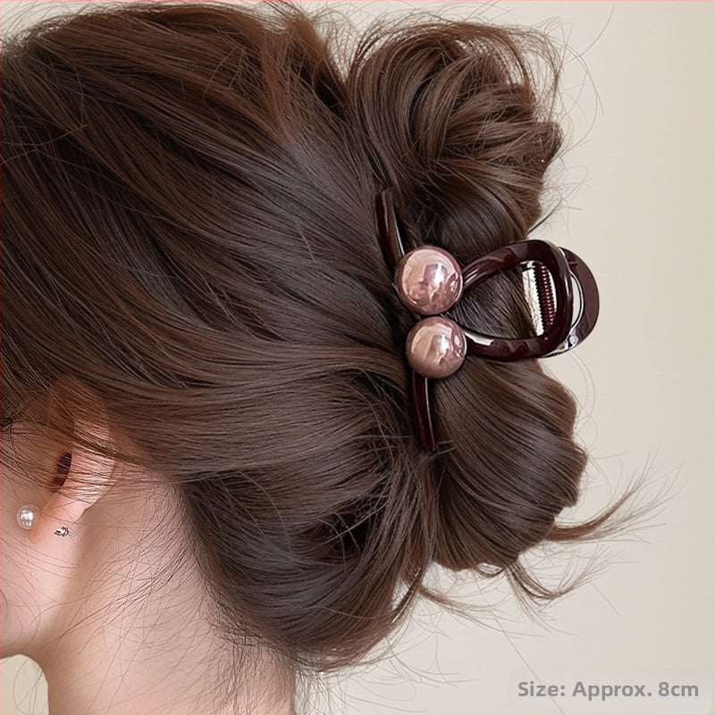 Cápás hajcsat Zhiyi, akril, kézzel készített, Gripper, kód syj-841