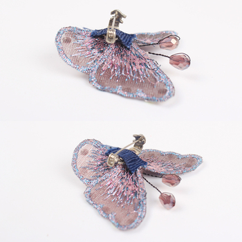 Farise Καρφίτσα με πεταλούδα από νήμα, δαντελωτή – γυναικεία απλή μόδα