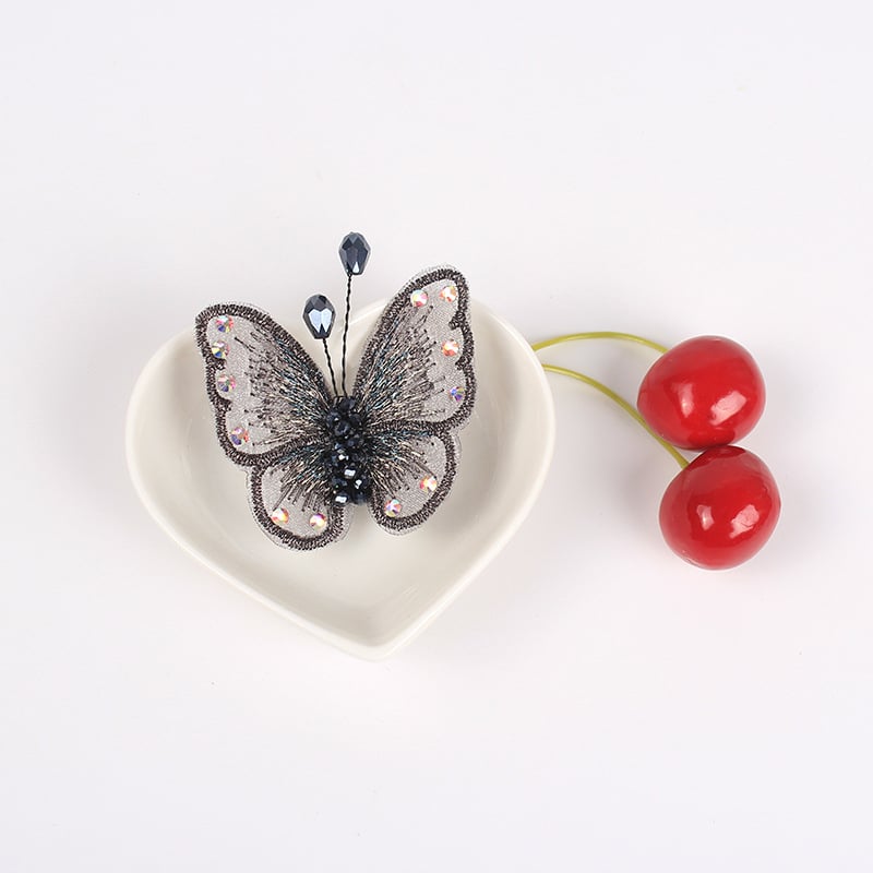 Farise Καρφίτσα με πεταλούδα από νήμα, δαντελωτή – γυναικεία απλή μόδα