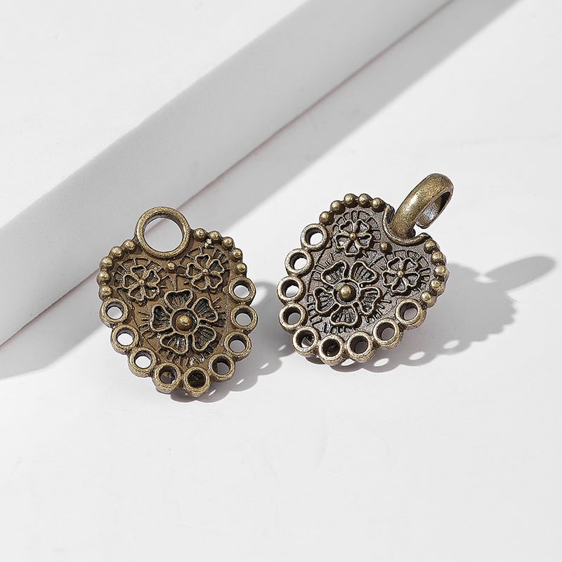 Винтидж клип за шал и брошка за яка – сплав, ретро стил, електроплатиране, възможност за персонализиране, самостоятелна опаковка