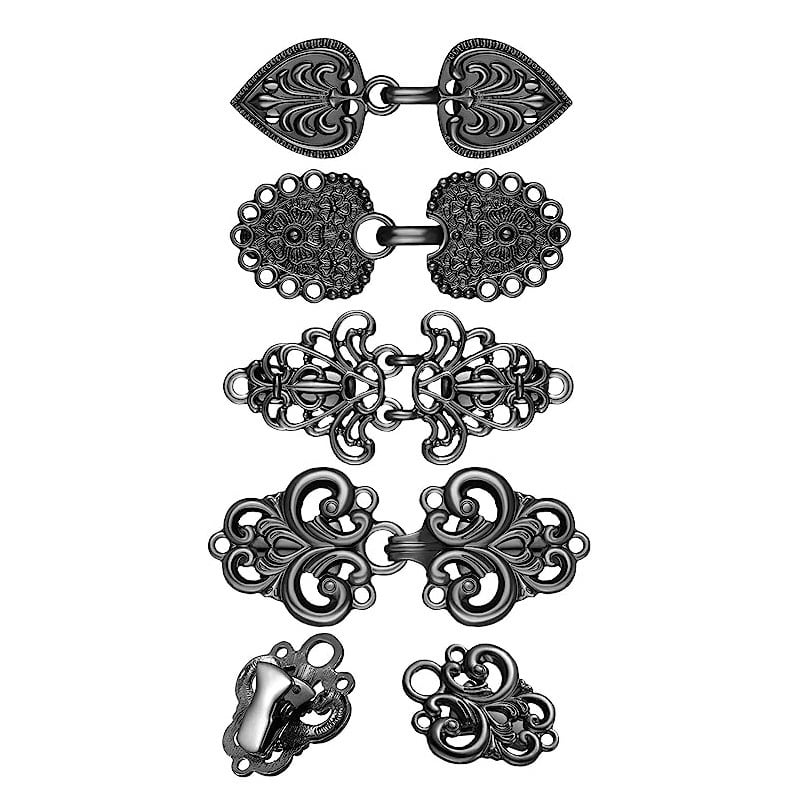 Винтидж клип за шал и брошка за яка – сплав, ретро стил, електроплатиране, възможност за персонализиране, самостоятелна опаковка