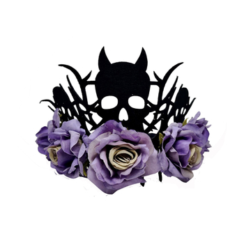 Hongya textil korona tiara nőknek