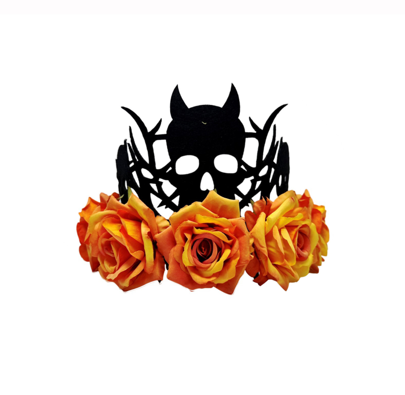 Hongya textil korona tiara nőknek