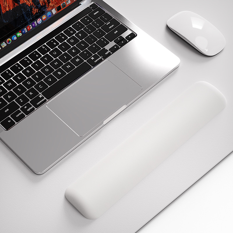 Μαξιλαράκι καρπού για μηχανικό πληκτρολόγιο και ποντίκι — αφρός μνήμης, αντιολισθητικό