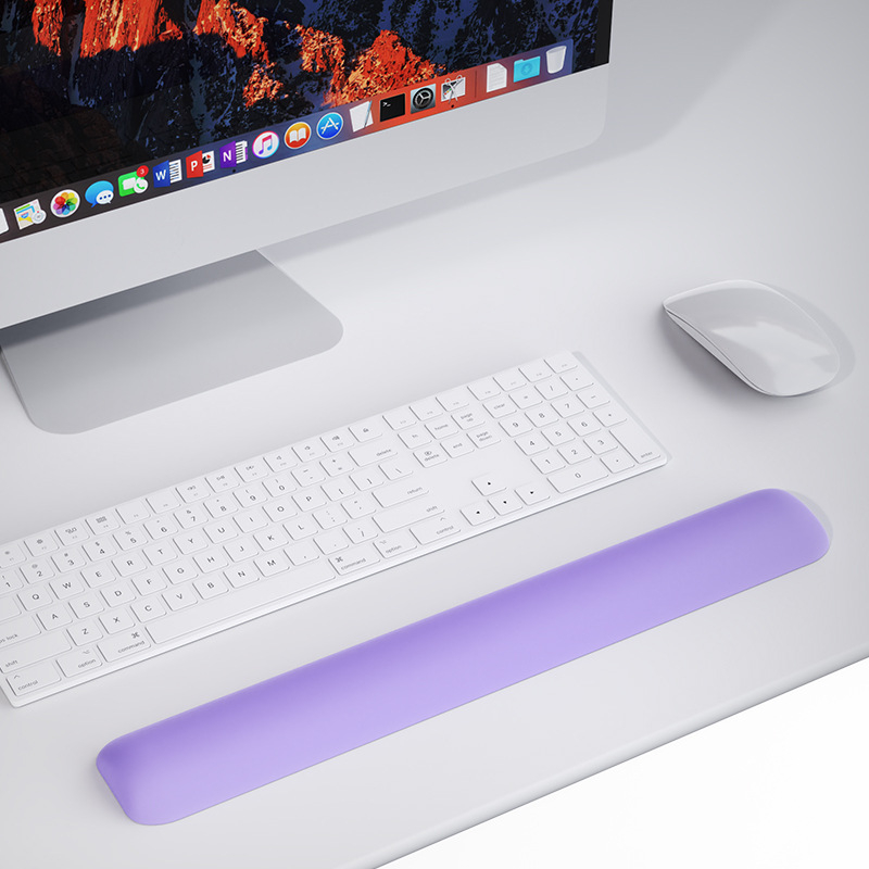 Μαξιλαράκι καρπού για μηχανικό πληκτρολόγιο και ποντίκι — αφρός μνήμης, αντιολισθητικό