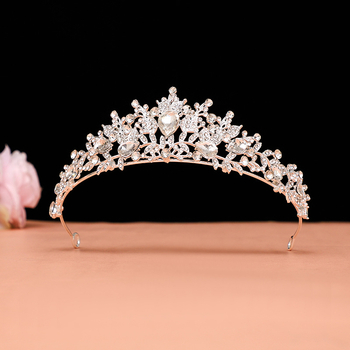 Pulmad Tiara – etniline stiil, segus, elektroplaaditud hõbe viimistlus, kristall, mudel HG-036