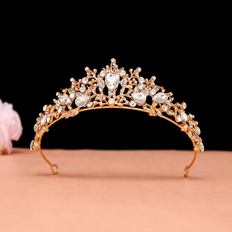 Pulmad Tiara – etniline stiil, segus, elektroplaaditud hõbe viimistlus, kristall, mudel HG-036