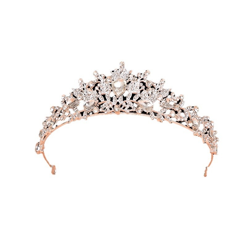 Pulmad Tiara – etniline stiil, segus, elektroplaaditud hõbe viimistlus, kristall, mudel HG-036