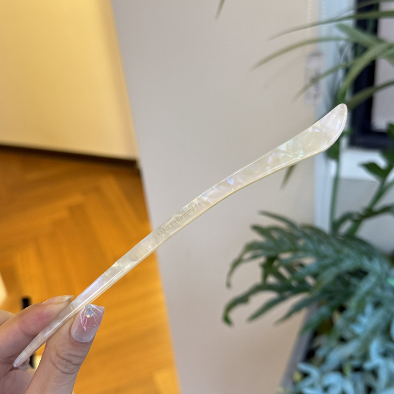 Klip za kosu s motivom oblaka, jednostavan stil, brend Ah Zhuoxi, geometrijski dizajn, materijal: octena kiselina, samostalno pakiranje