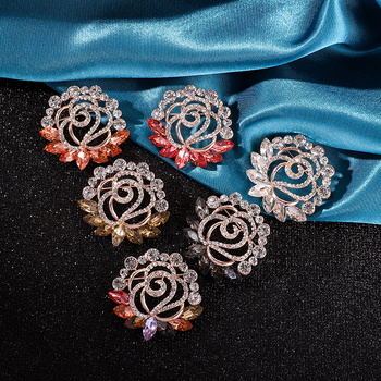 Καρφίτσα για φουλάρι – κράμα, Yusheng, γυναικείο κορεατικό στυλ, ηλεκτροπλατιωμένη επίστρωση, διακόσμηση και πολυλειτουργικότητα