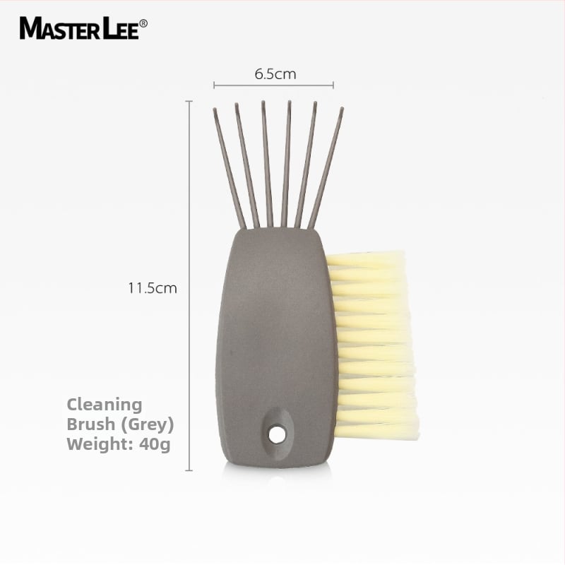 MASTERLEE Πλαστικός Καθαριστικός Χτένας με Αεροκλειστρο για Αφαίρεση Τριχών