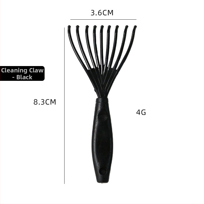 MASTERLEE Πλαστικός Καθαριστικός Χτένας με Αεροκλειστρο για Αφαίρεση Τριχών