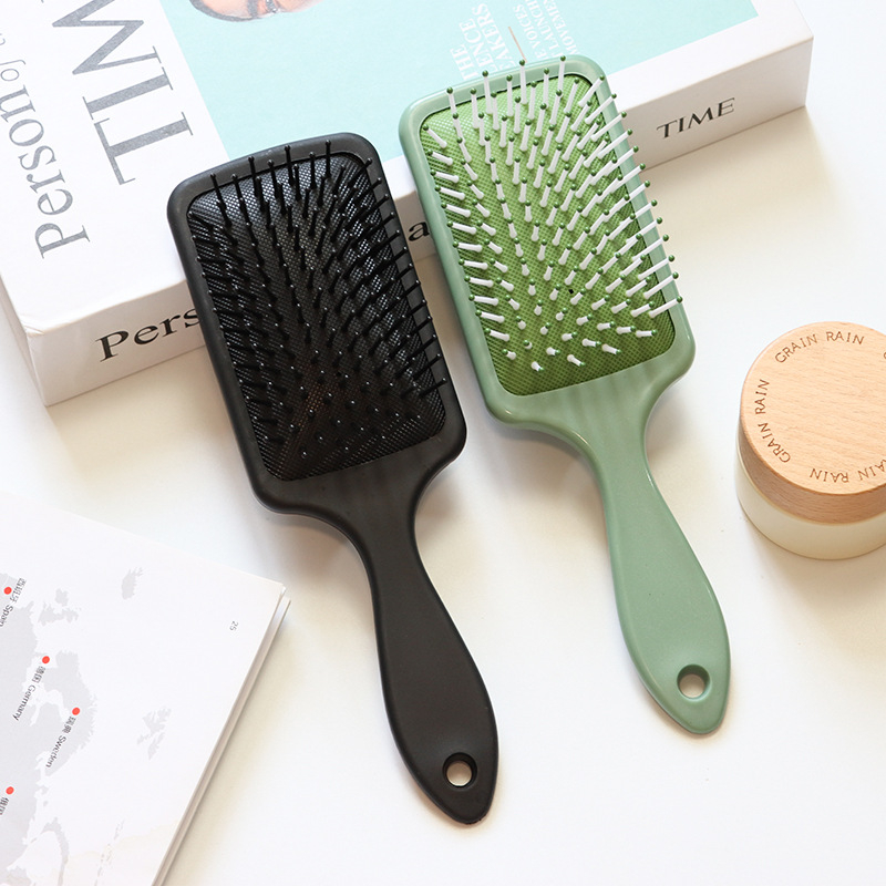 Qian yihan пластмасов масажен гребен за коса — многофункционален инструмент за масаж, къдрене и почистване за ежедневна употреба