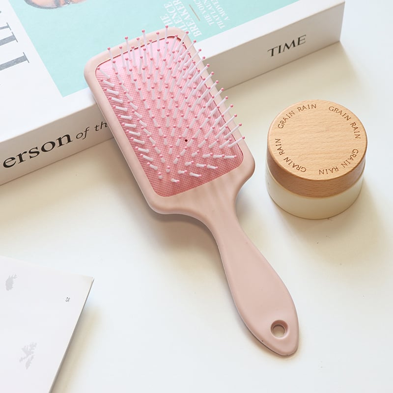 Qian yihan пластмасов масажен гребен за коса — многофункционален инструмент за масаж, къдрене и почистване за ежедневна употреба