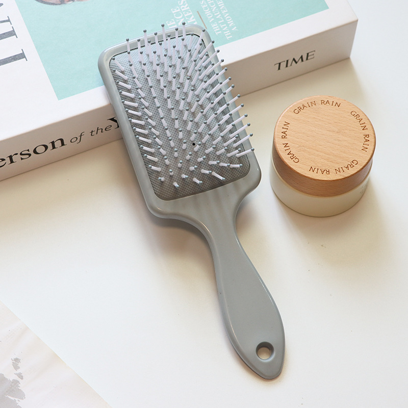 Qian yihan пластмасов масажен гребен за коса — многофункционален инструмент за масаж, къдрене и почистване за ежедневна употреба