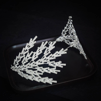 Pulmadeks juukseaksessuaar – lillemotiiviga rhinestone juukseband, Korea stiil, tsink sulam, elektroplaadimine