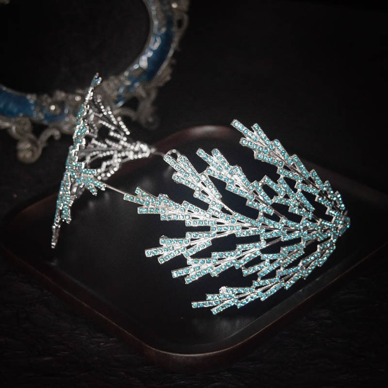 Pulmadeks juukseaksessuaar – lillemotiiviga rhinestone juukseband, Korea stiil, tsink sulam, elektroplaadimine