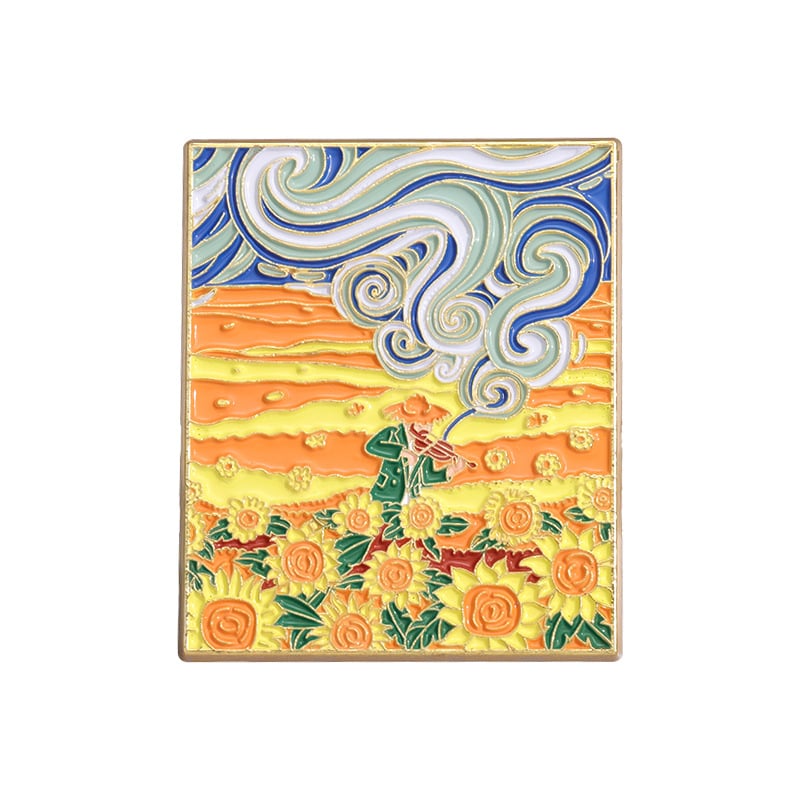 Καρφίτσα με cartoon χαρακτήρες από τη σειρά Fairy Tale Oil Painting, φινίρισμα λαδιού που στάζει, κράμα, μάρκα XEDZ