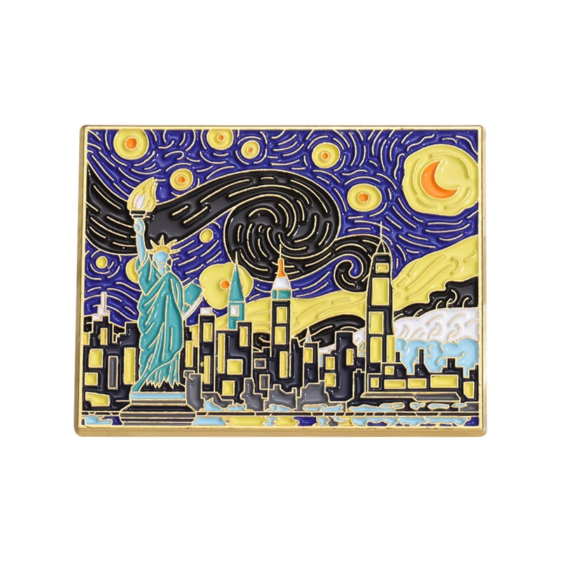 Καρφίτσα με cartoon χαρακτήρες από τη σειρά Fairy Tale Oil Painting, φινίρισμα λαδιού που στάζει, κράμα, μάρκα XEDZ