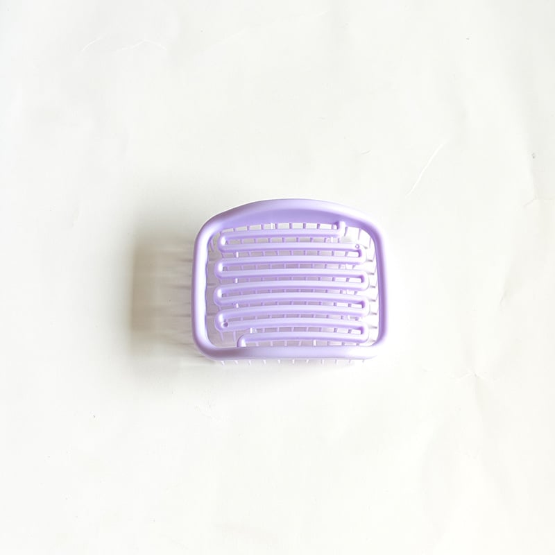 Ruudu kujuline šampooniharja õhupadjaga peanaha massaažiks, materjal TPEE