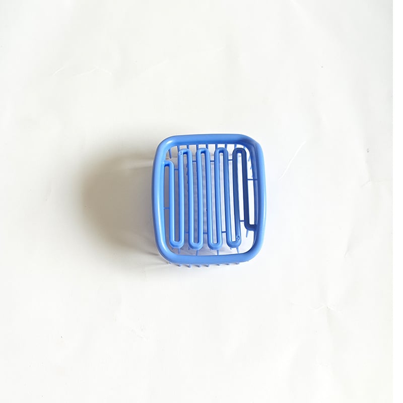 Ruudu kujuline šampooniharja õhupadjaga peanaha massaažiks, materjal TPEE