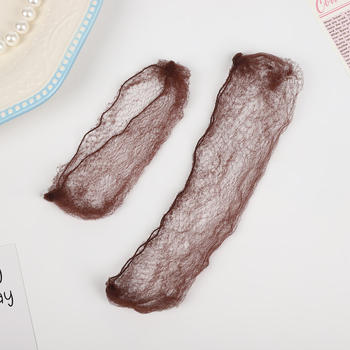 Мрежа за коса за кок за сценично изпълнение — дантелена, плетена, прост стил, марка Fumei (Материал: дантела; Техника: плетене; Стил: прост; Марка: Fumei)