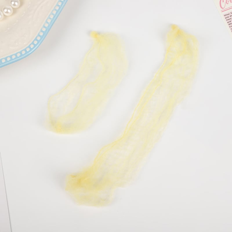 Мрежа за коса за кок за сценично изпълнение — дантелена, плетена, прост стил, марка Fumei (Материал: дантела; Техника: плетене; Стил: прост; Марка: Fumei)