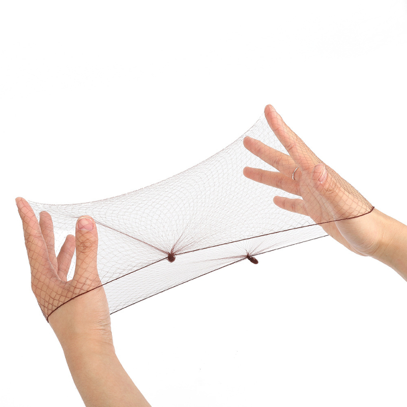 Мрежа за коса за кок за сценично изпълнение — дантелена, плетена, прост стил, марка Fumei (Материал: дантела; Техника: плетене; Стил: прост; Марка: Fumei)