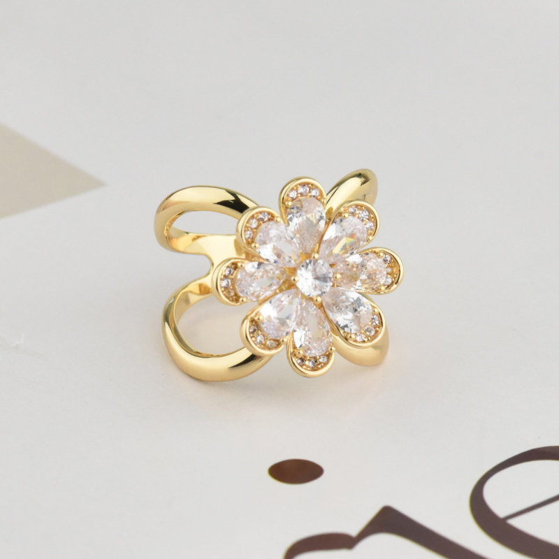 Spona na šál zo saténu s X-prstenom a mašličkou – zliatina, zirkónová vsadba, elektroplatina, dámsky módny doplnok, Scarecrow Jewelry