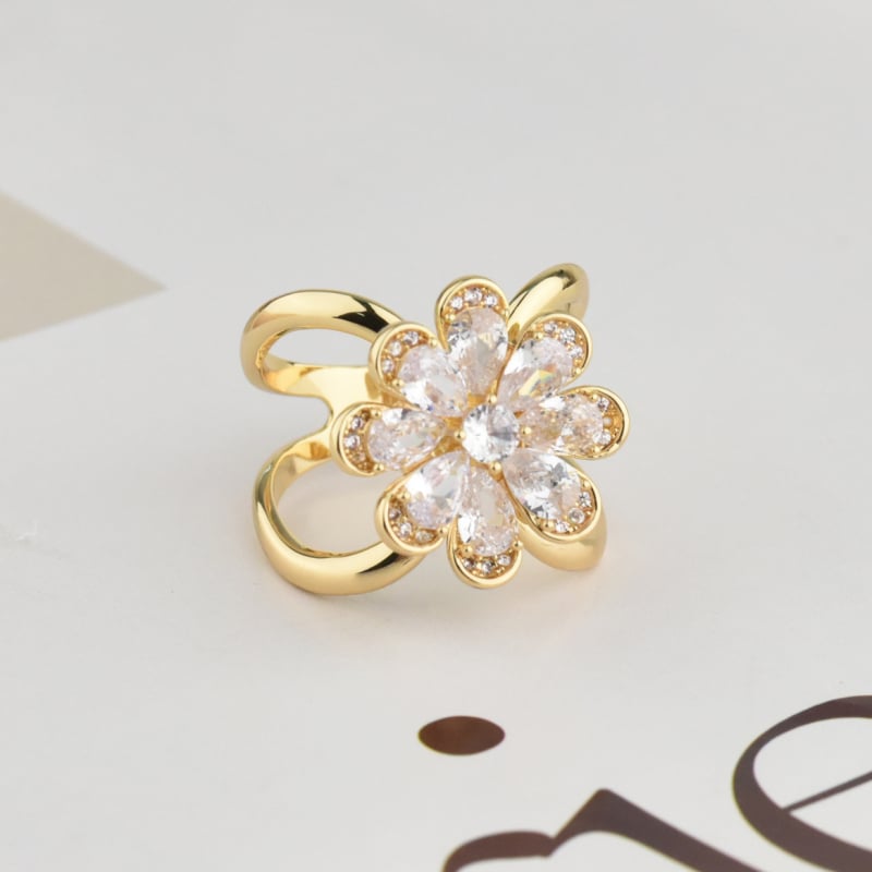 Spona na šál zo saténu s X-prstenom a mašličkou – zliatina, zirkónová vsadba, elektroplatina, dámsky módny doplnok, Scarecrow Jewelry