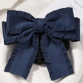 Аксесоари за коса за професионалисти – Fate текстилен моден аксесоар за персонал (Пролет 2024, текстил, моден стил)