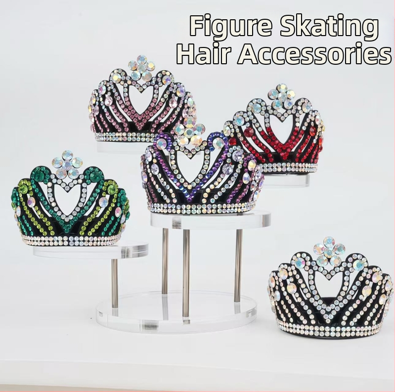 Дантелена корона за коса с еластична лента за сценични изпълнения (Материал: Дантела; Стил: IN style; Технология на обработка: Плетене; Подходящ за: Деца; Марка: Independent)