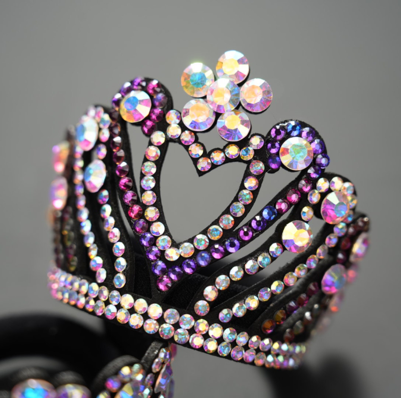 Дантелена корона за коса с еластична лента за сценични изпълнения (Материал: Дантела; Стил: IN style; Технология на обработка: Плетене; Подходящ за: Деца; Марка: Independent)